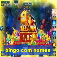 bingo com nomes